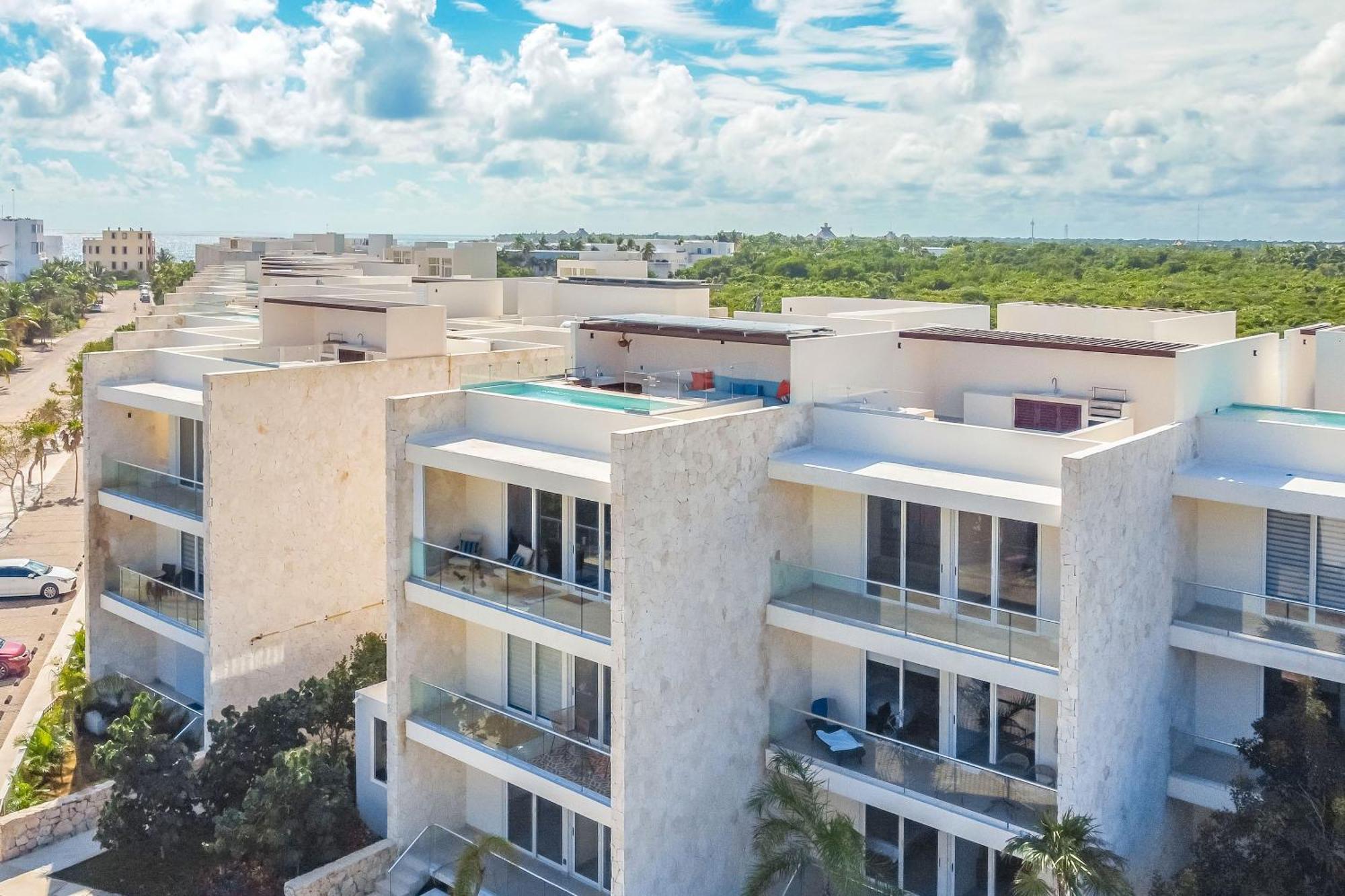 Santamar By Tao Beach Condos With Pool & Walk To Ocean Akumal Chambre photo