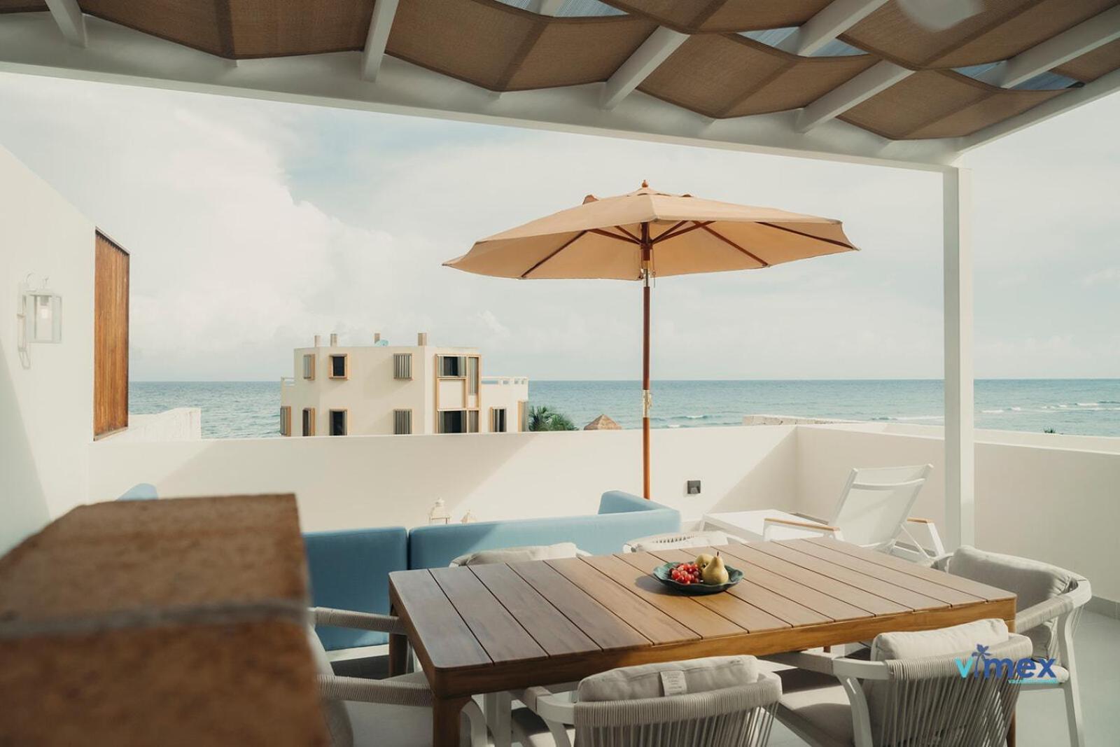 Santamar By Tao Beach Condos With Pool & Walk To Ocean Akumal Extérieur photo